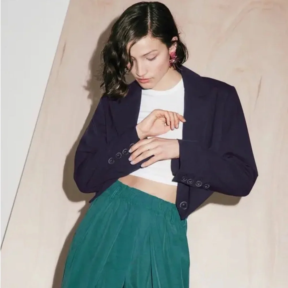 FREE PEOPLE We The Free Block Party Blazer in Black